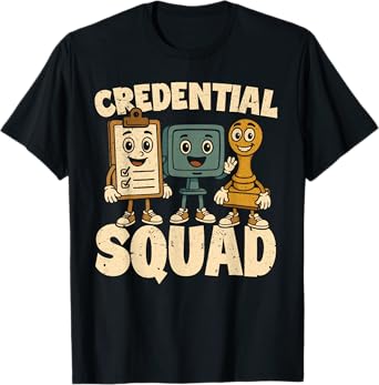 Credentialing Specialist Squad Funny CPCS T-Shirt