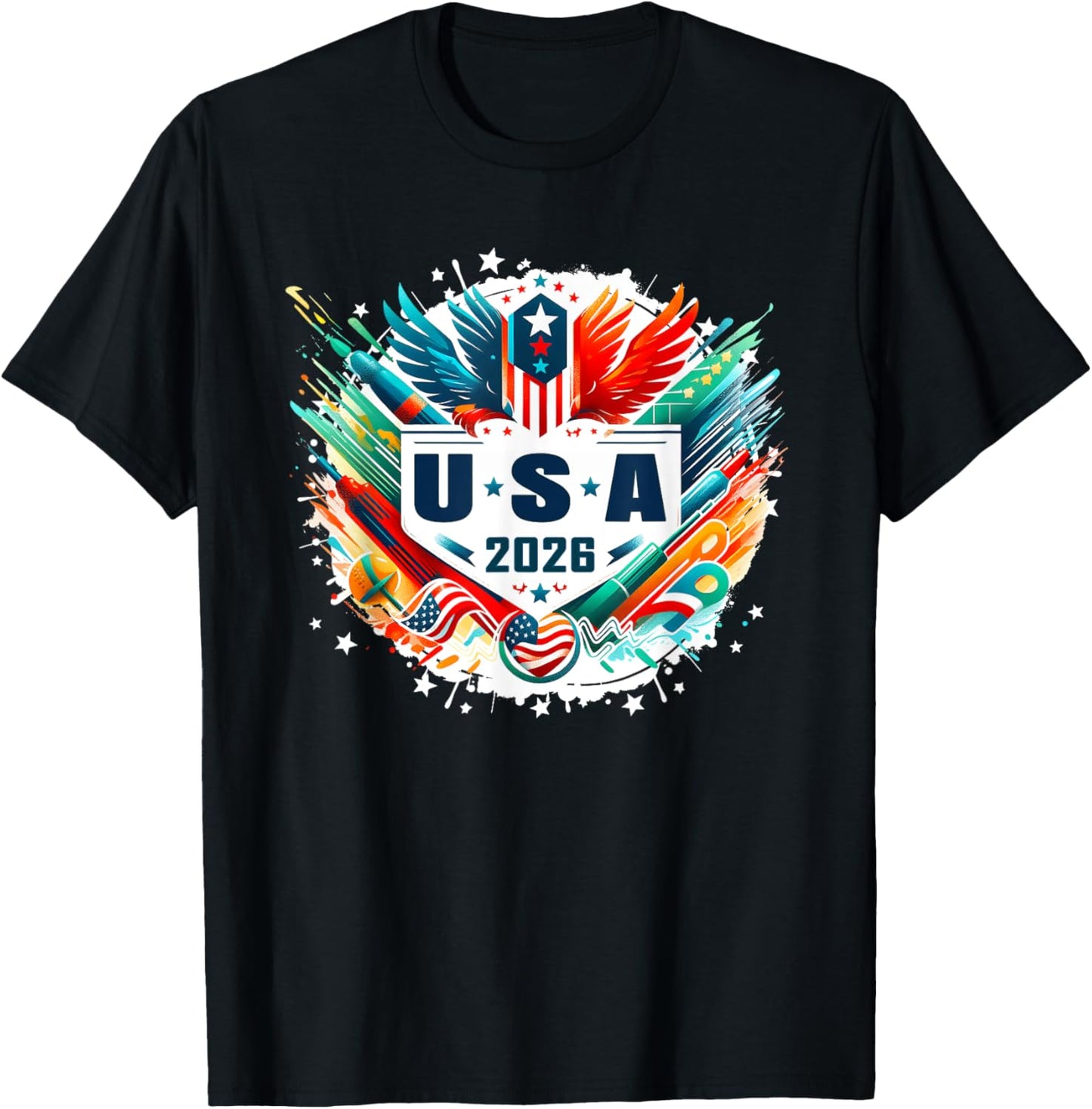 USA 2026 Go United States Sport USA Team 2026 USA T-Shirt