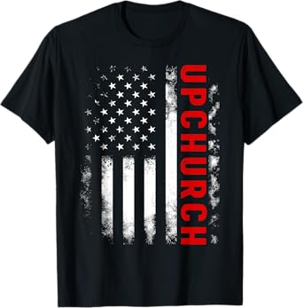 Upchurch Family American Flag T-Shirt