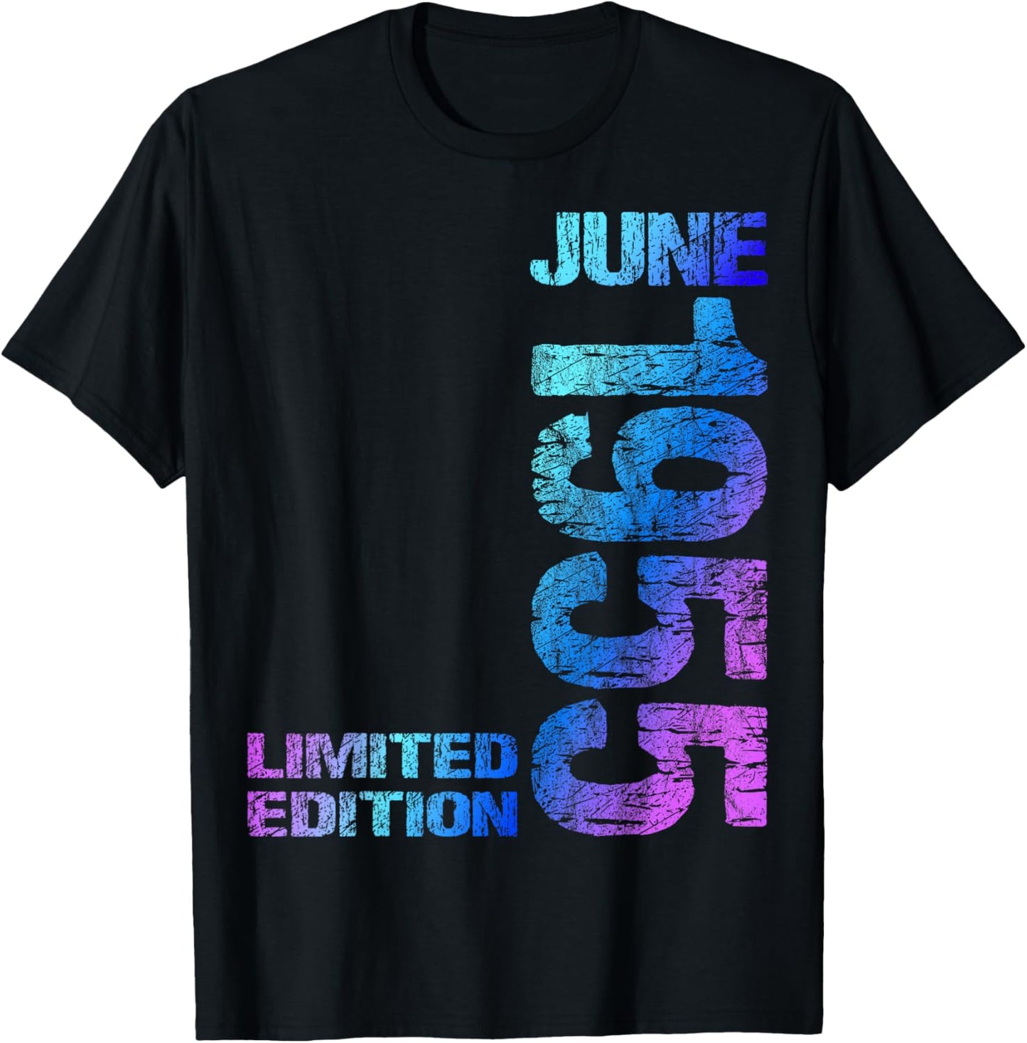 Limited Edition June 1955 70th Birthday Born 1955 T-Shirt
