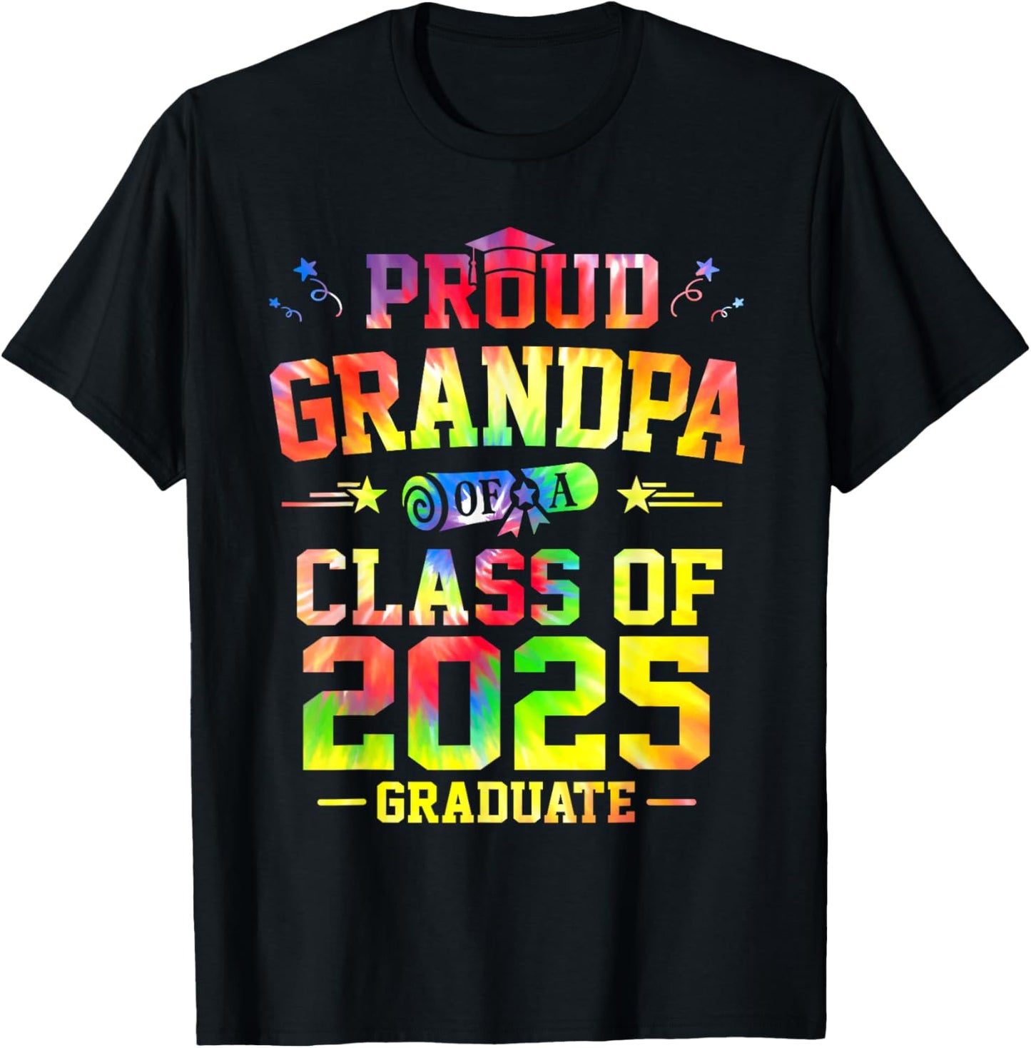 Proud Grandpa of A Class of 2025 Graduate Senior Graduation T-Shirt