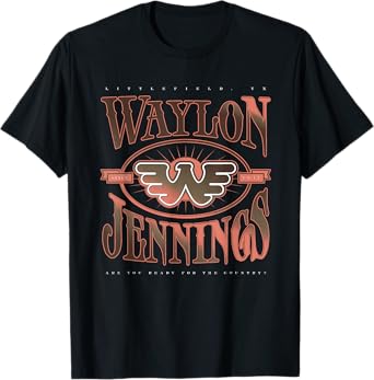 Waylon Jennings - Official Merchandise - Waylon T-Shirt