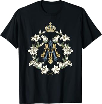 Blessed Mother Marian Catholic Symbol T-Shirt