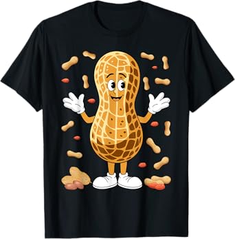 Peanut Graphic Nut Peanut T-Shirt