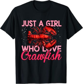 Just A Girl Who Loves Crawfish Cute T-Shirt