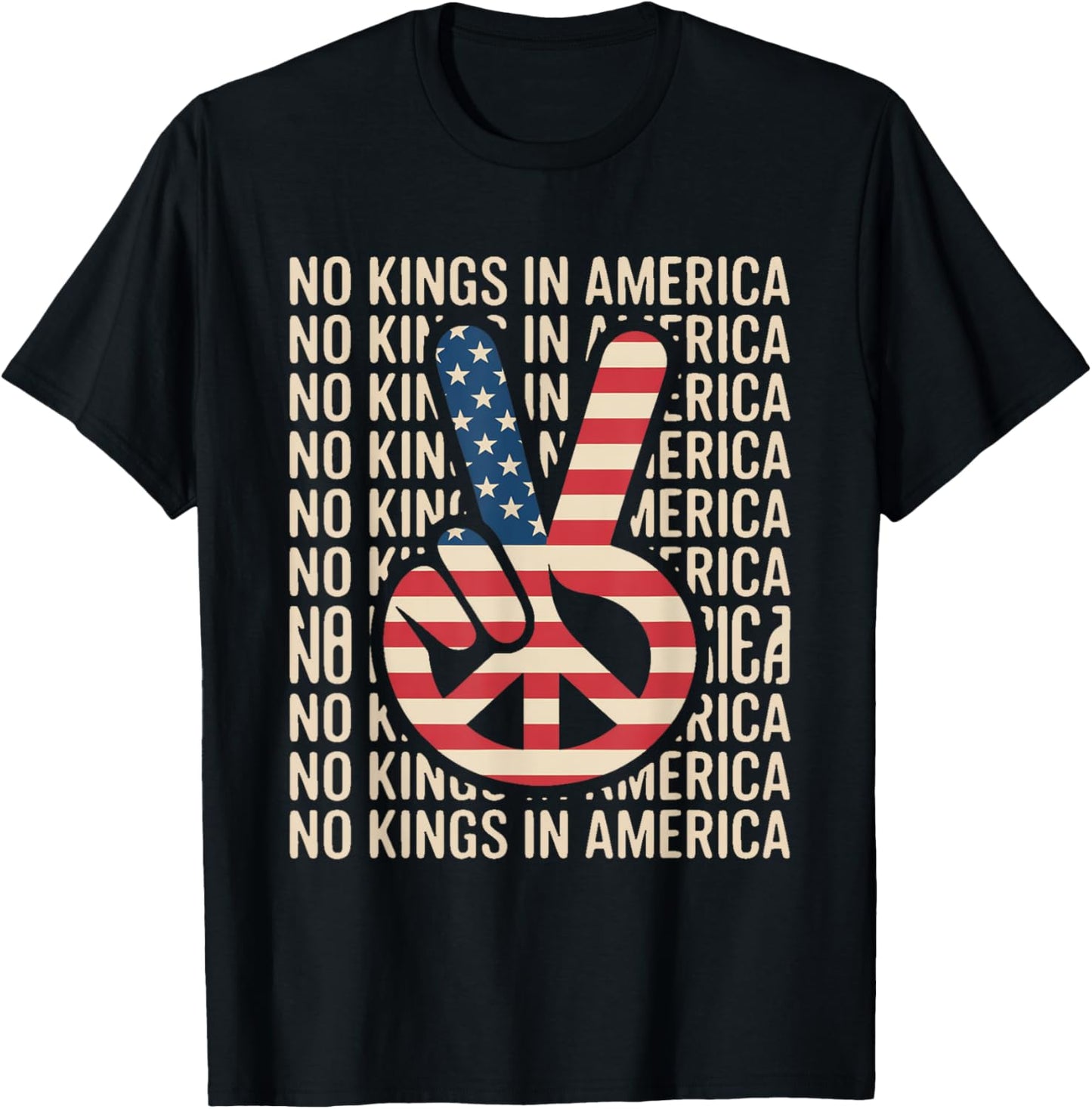 No Kings In America T-shirt