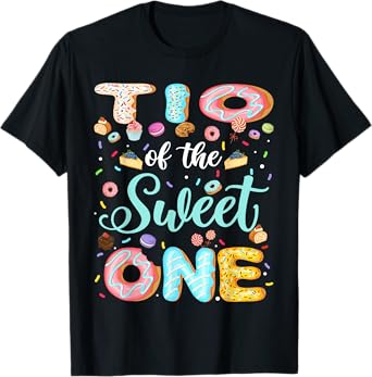 Tio Of The Sweet One 1St Birthday Donut Party T-Shirt