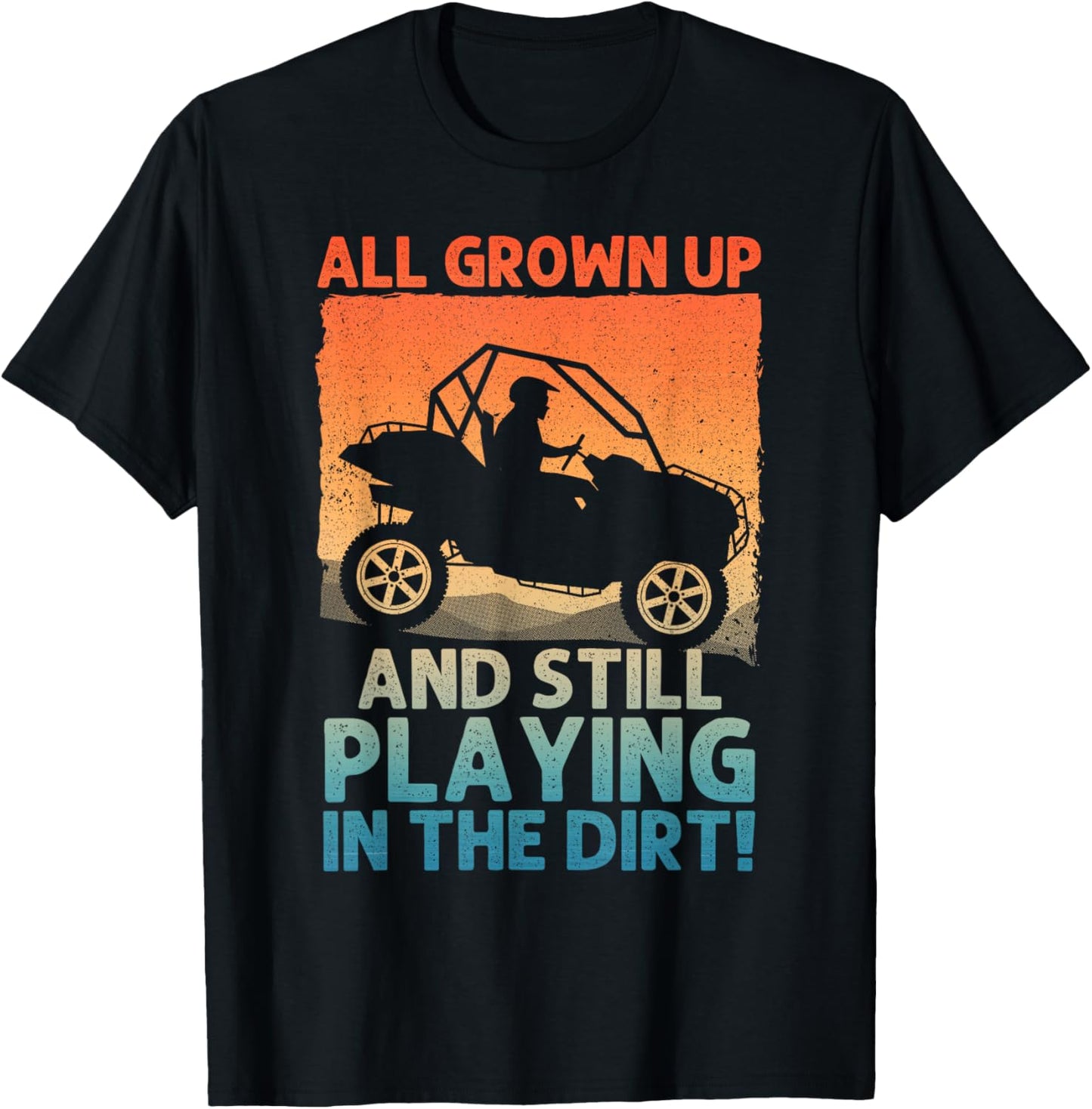 Funny SxS Design For Men Women Offroading UTV Side By Side T-Shirt