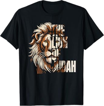 Lion of Judah Christian Jesus Faith | Mens & Womens Gift T-Shirt
