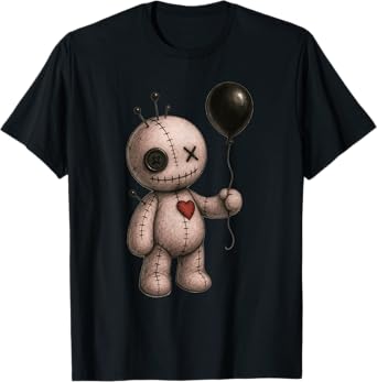 Pastel Goth Creepy Voodoo Doll Cute Goth Voodoo Doll T-Shirt