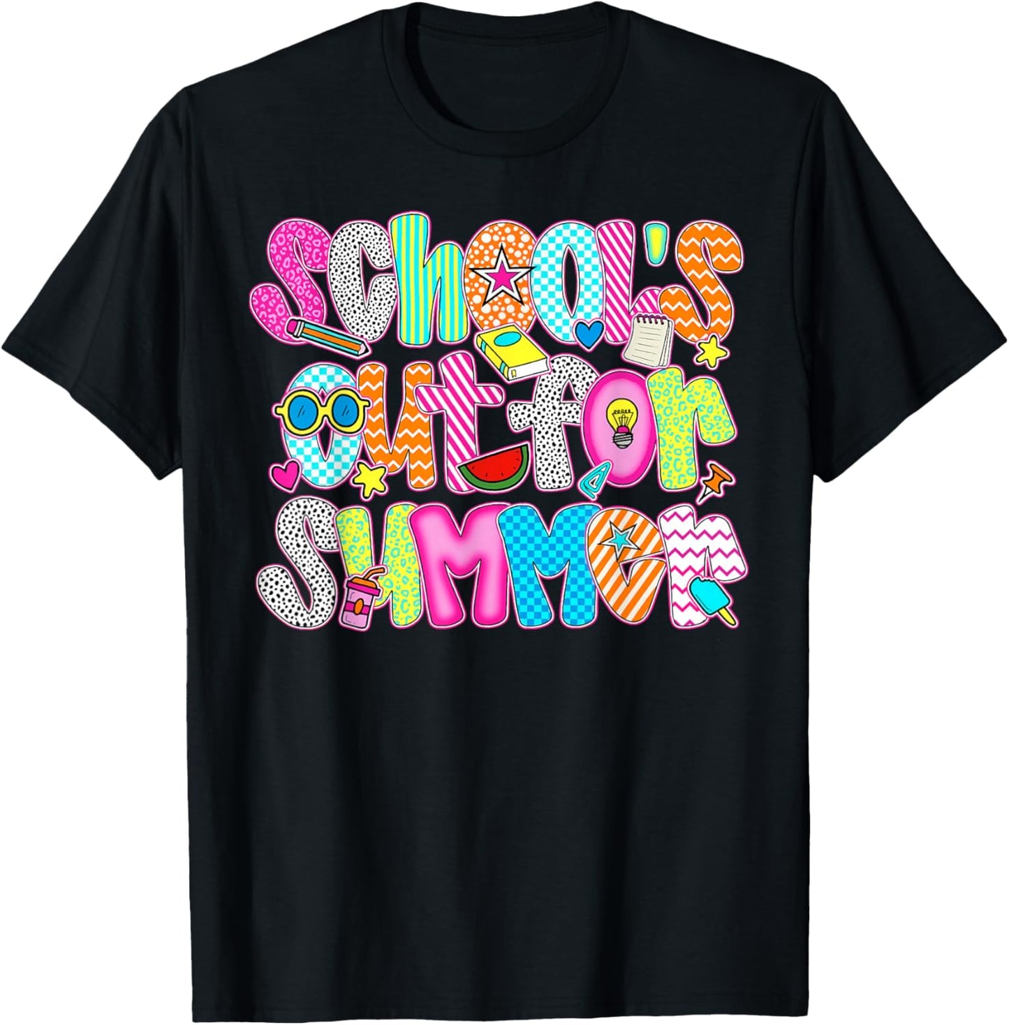 School Out For Summer Hello Summer Teacher T-Shirt