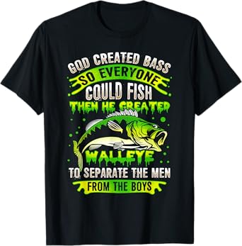 Funny Walleye Fishing T-Shirt