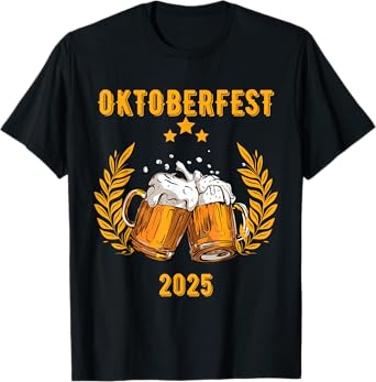 German Bigfoot Sasquatch Lederhose Funny Oktoberfest 2025 T-Shirt