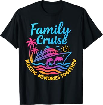 Family Cruise 2025 Vacation Trip Family Matching Cruise T-Shirt