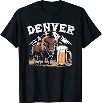 Denver Bison Brew T-Shirt