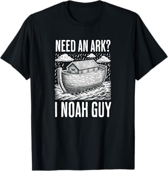 Funny Jesus Meme Christian God Noah's Ark Faith T-Shirt
