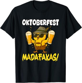 Funny Madafakas Wiesn Outfit Lederhosen Alternative T-Shirt