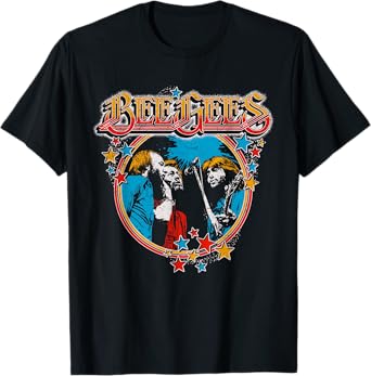 Official Bee Gees Vintage Stars T-Shirt