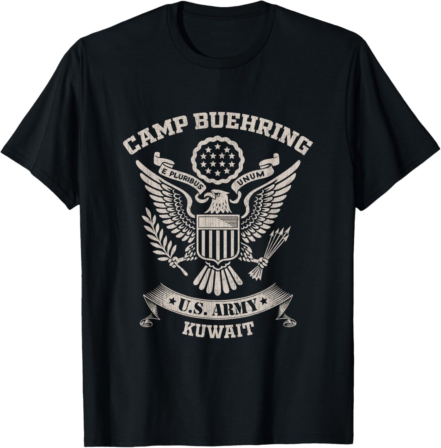 Camp Buehring Veteran Kuwait US Military Base Vintage Gift T-Shirt