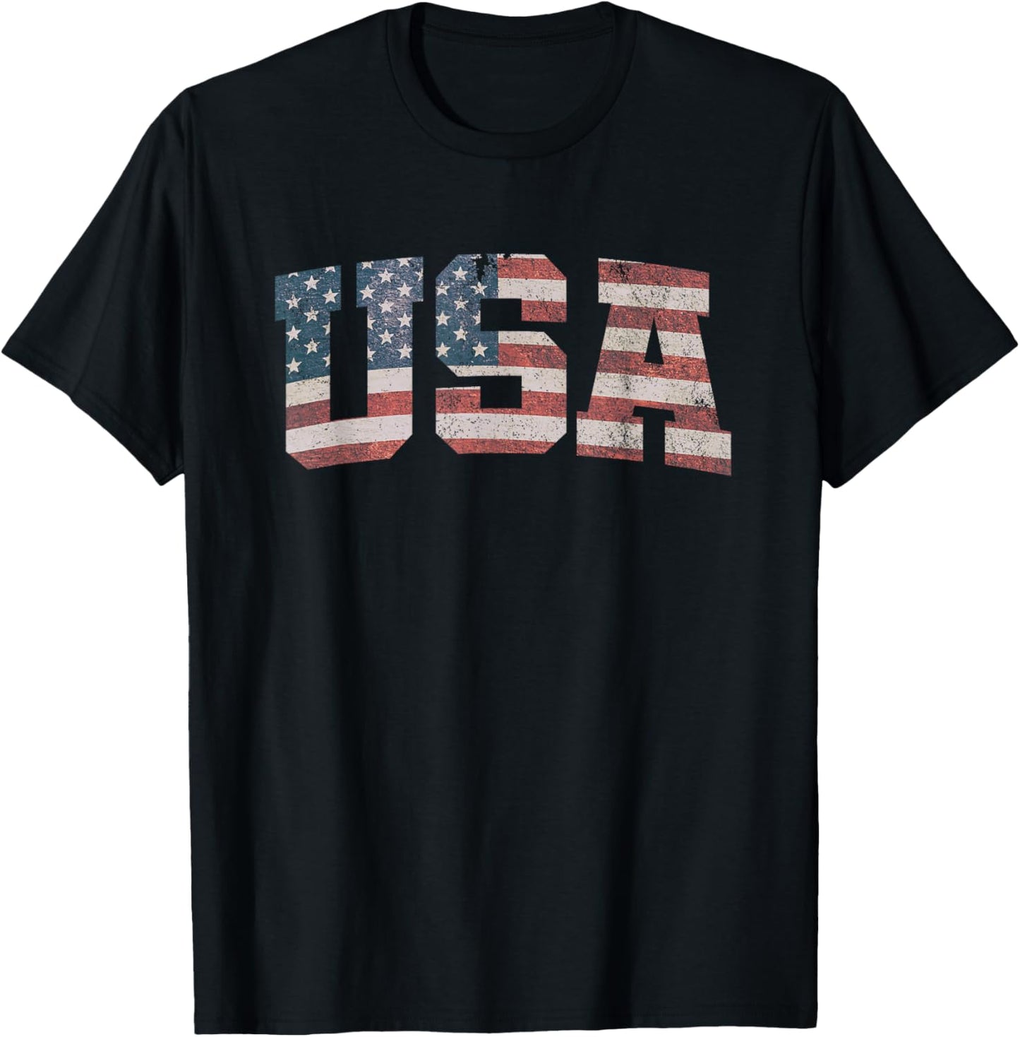 USA US Flag Patriotic 4th of July America T-Shirt