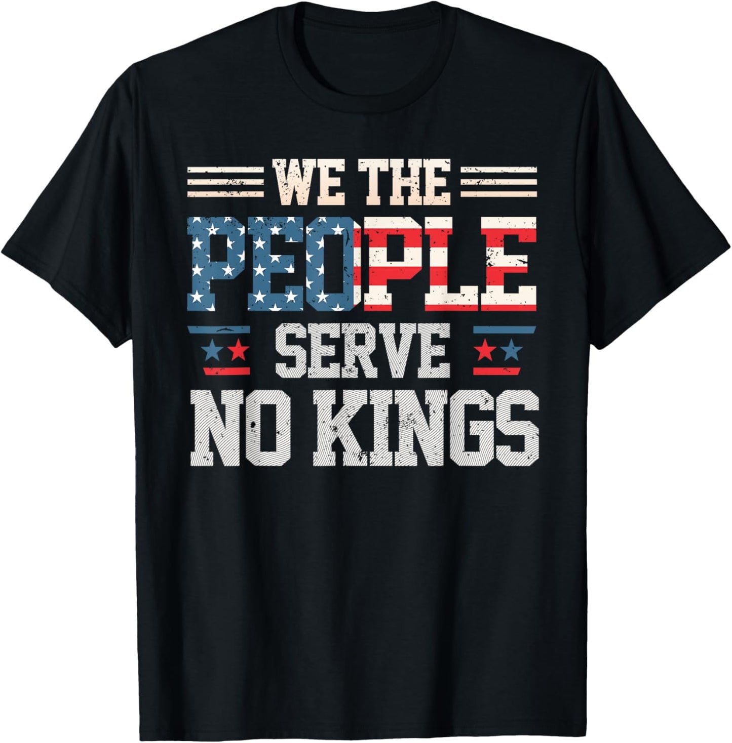 No Kings In America We The People Political Protest June 14 T-shirt