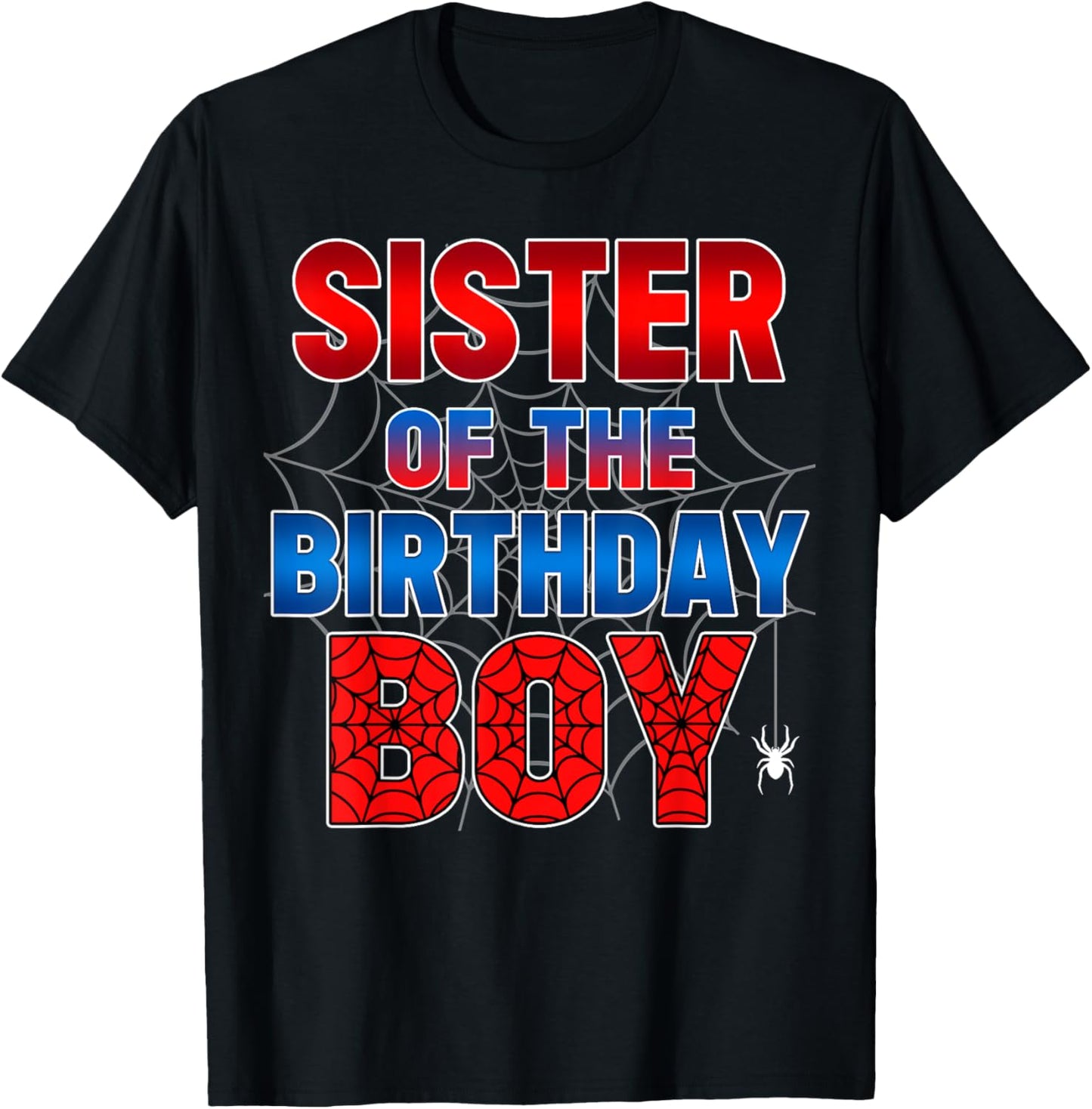 Sister Of The Birthday Boy Matching Family Birthday Party T-Shirt