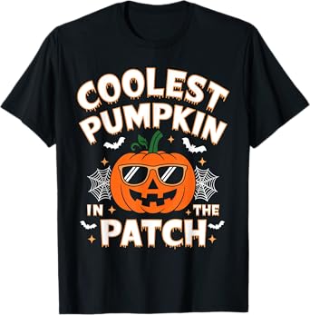 Pumpkin Patch Shirt Toddler Boy Kids Funny Pumpkin Halloween T-Shirt