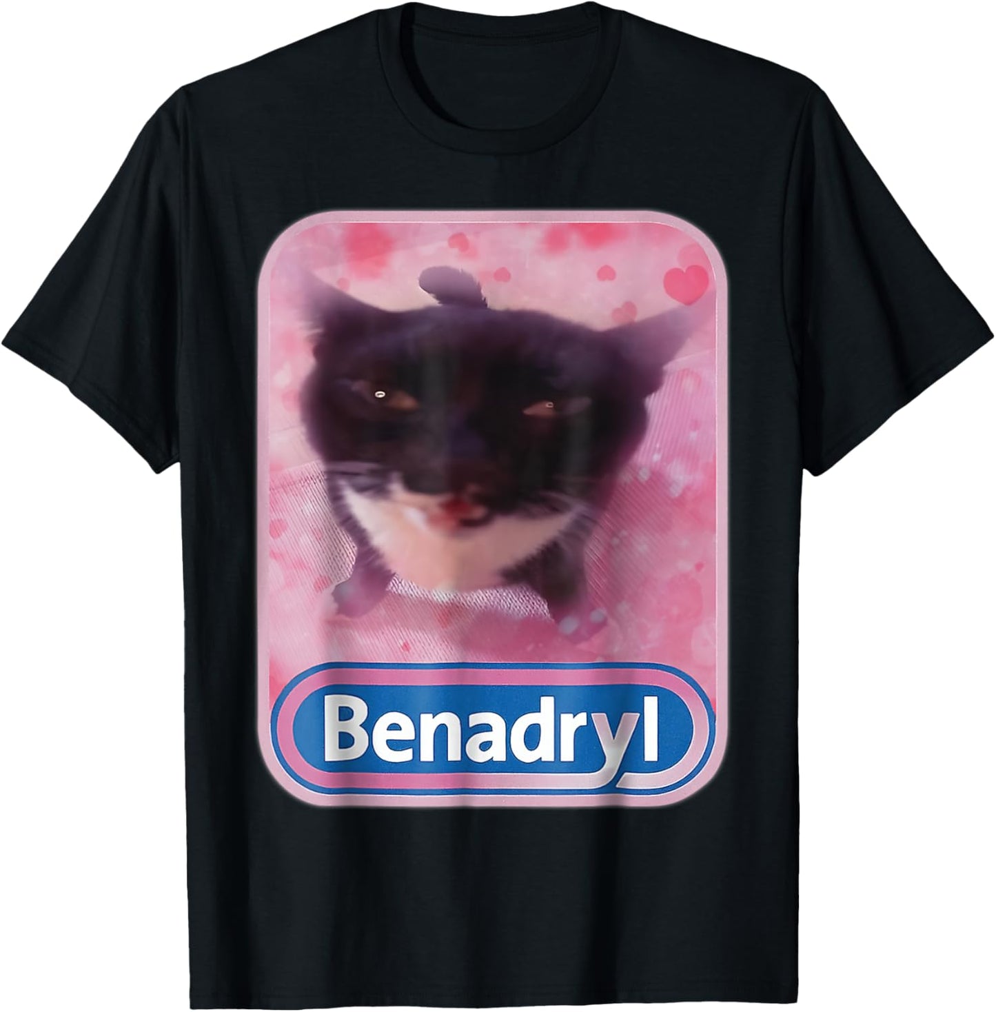 Benadryl Meme Cat Benny Cute & Funny T-Shirt