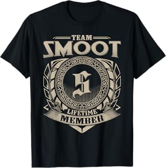 Team SMOOT Lifetime Member Funny SMOOT Family Name Vintage T-Shirt