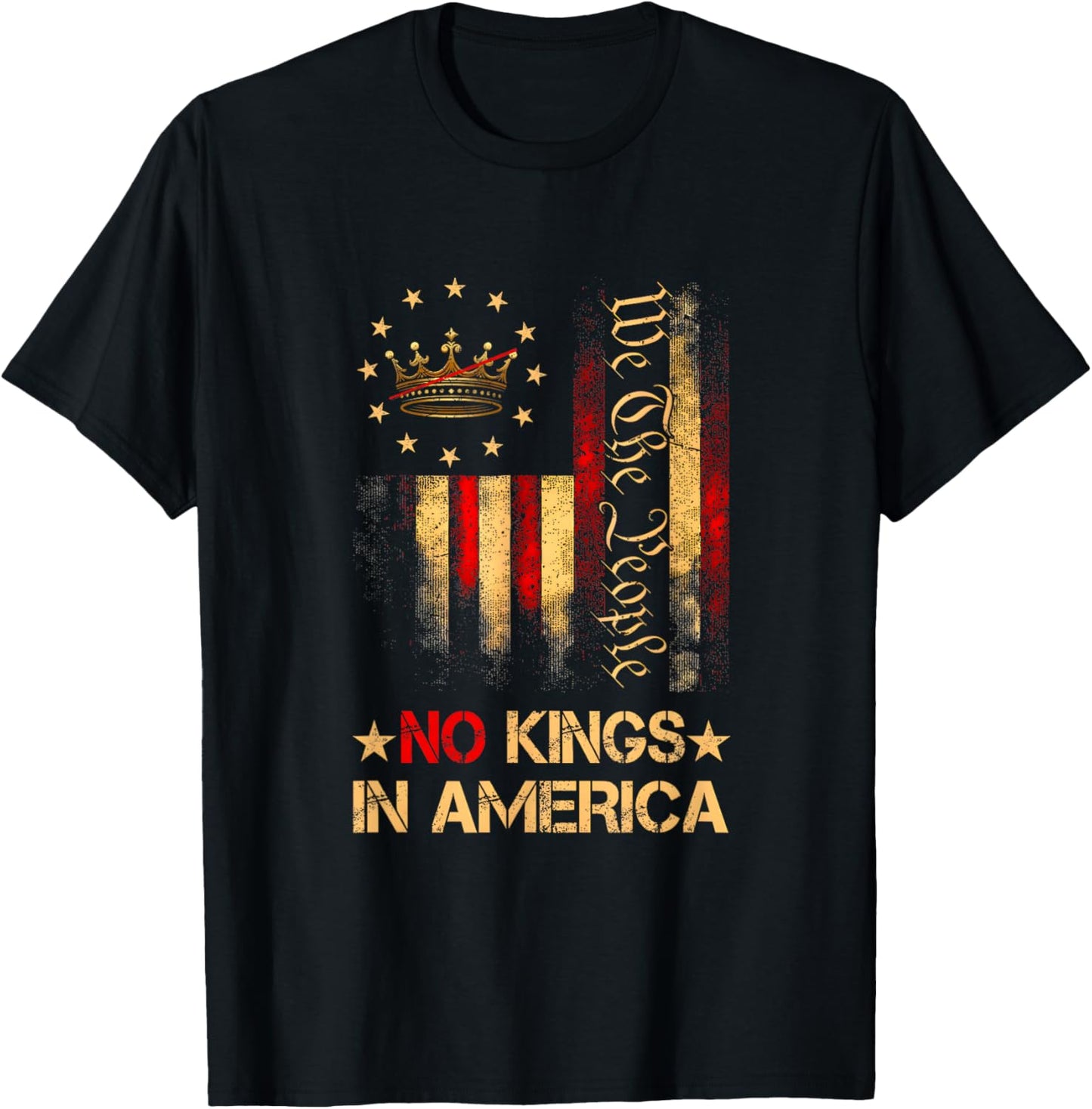 No Kings In America T-Shirt