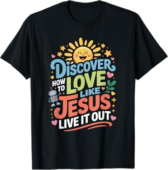 Live it Out Bible School Christian Youth Camp VBS 2025 T-Shirt