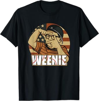 L7 Weenie funny baseball usa T-Shirt