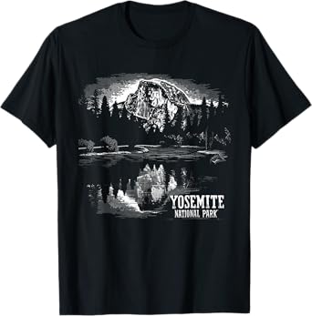 Yosemite - US National Park Vintage Men Women Kids Retro T-Shirt