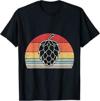 Retro Vintage Hops Craft Beer T-Shirt