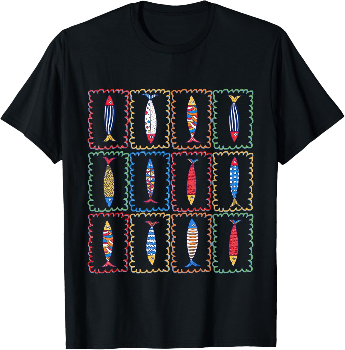 Sardines Tinned Fish Summer Coastal Fisherman Ocean Girls T-Shirt