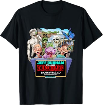 Jeff Dunham Sioux Falls, SD (2023) T-Shirt