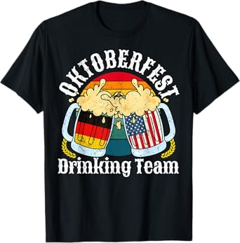 Oktoberfest Germany German Team Squad Funny Beer Festival T-Shirt