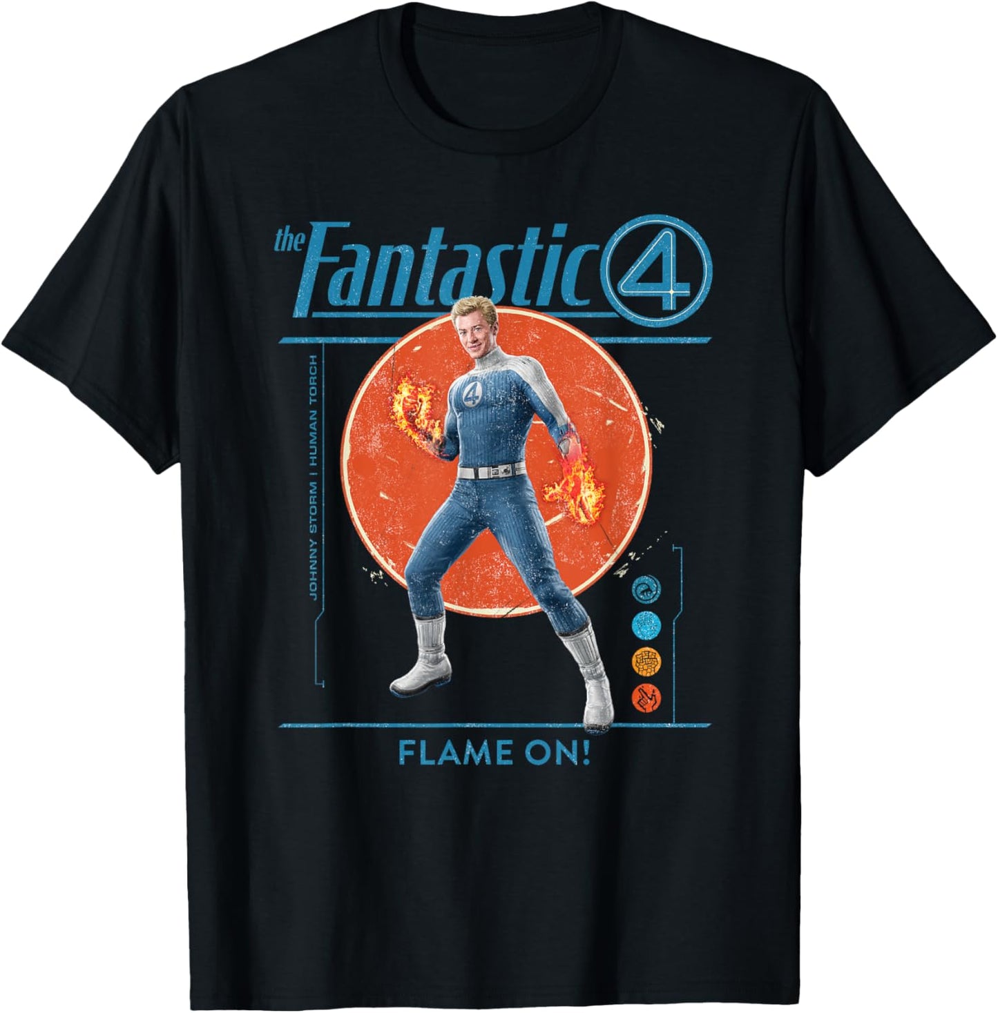 First Steps Flame On! Johnny T-Shirt