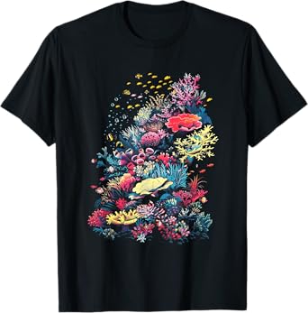 Camouflage Underwater Coral Reef Coral reef T-Shirt