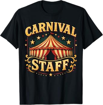 Carnival Staff Matching Party Circus Crew T-Shirt