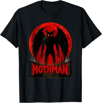 Funny Mothman Cryptid Shirt For Men Women And Kids Mothman T-Shirt