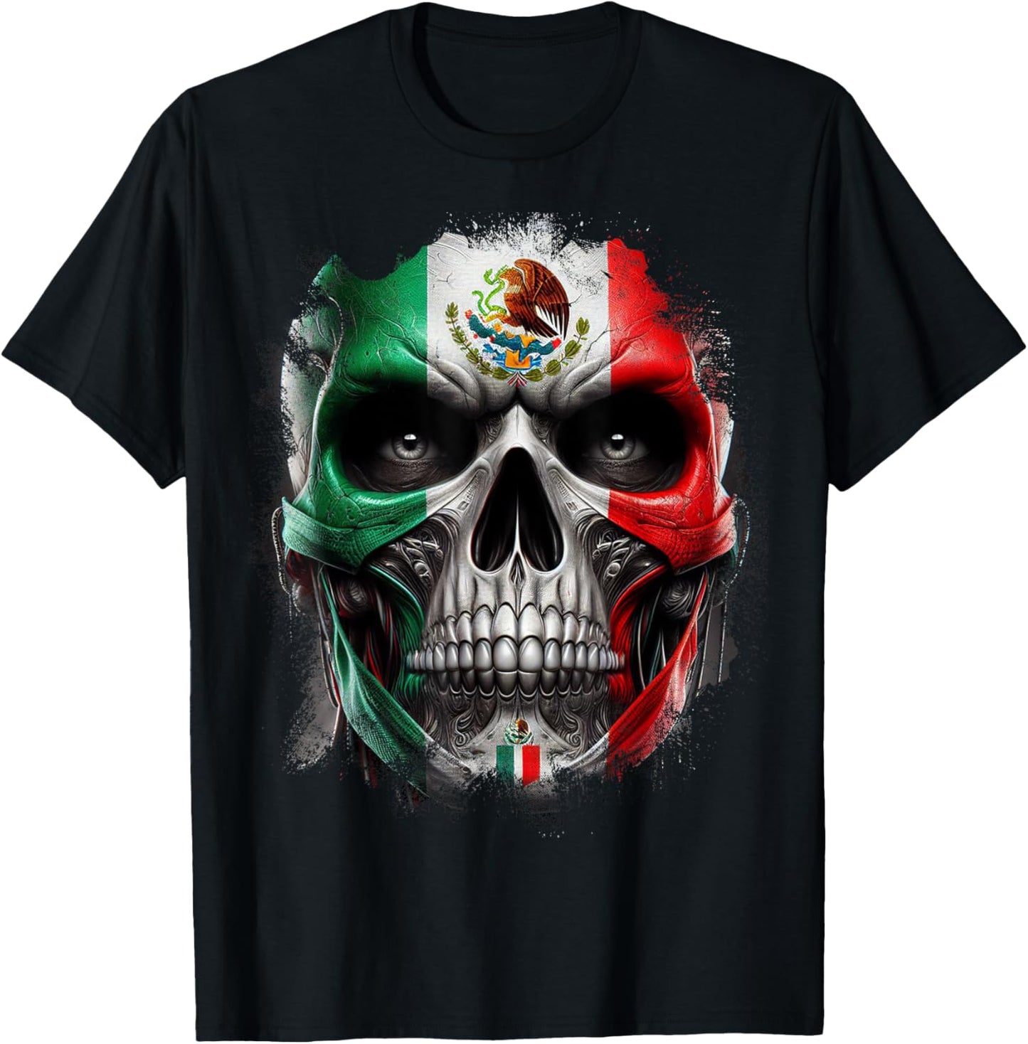 Mexico Gift Tijuana Mexican Hispanic Pride Poncho Aztec T-Shirt