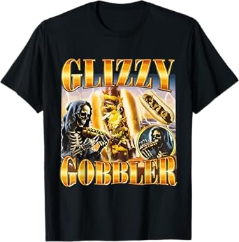 Funny Glizzy Gobbler Meme Hilarious Hot Dog Glizzy Lovers T-Shirt for Men Women