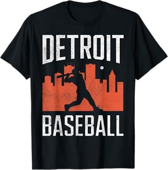Detroit Retro Vintage T-Shirt
