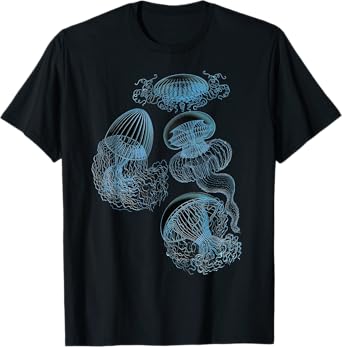 Jellyfish T-shirt Ocean Lover Bioluminescent Sea Creature