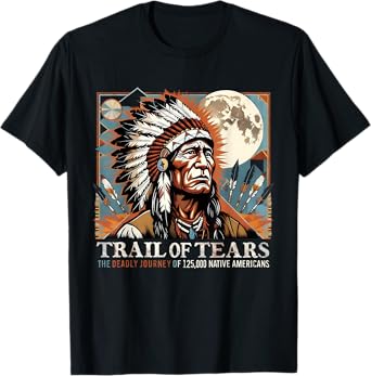 Trail of Tears Memorial Native American T-Shirt