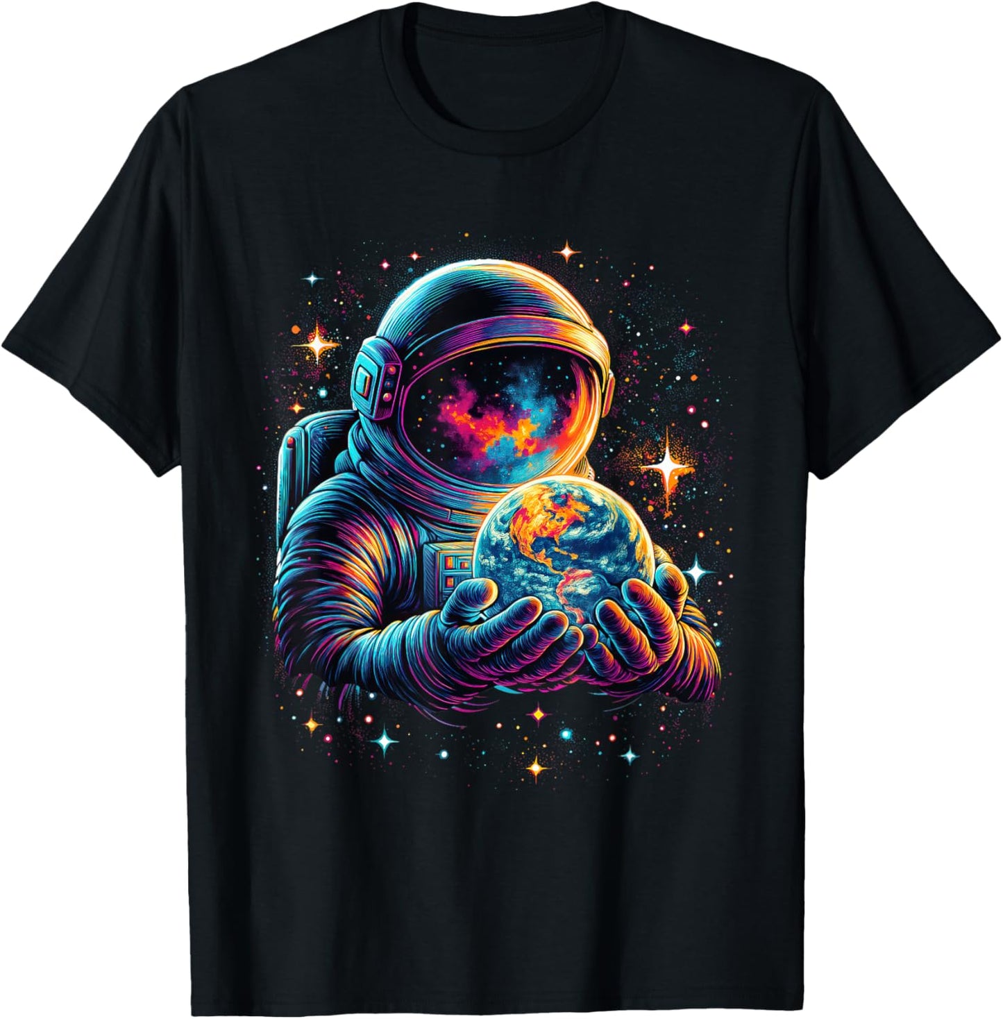 Astronaut Planets Astronaut Science Space for men women T-Shirt