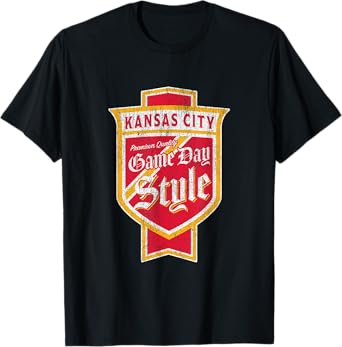 Faded Kansas City Beer Label T-Shirt - Cowtown City Pride T-Shirt
