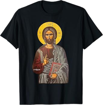 Jesus Christ Icon Greek T-Shirt