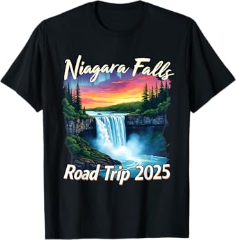 Niagara Falls Road Trip Family Vacation Trip Men Woman T-Shirt